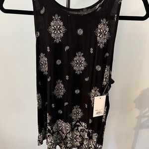 NWT Black Tank Top